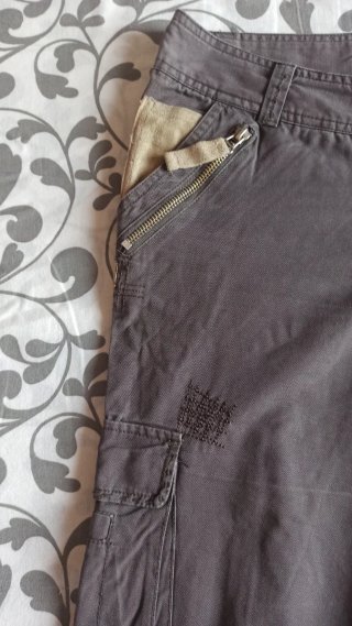 Pantalones cargo de algodón