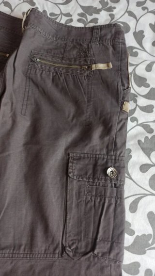 Pantalones cargo de algodón