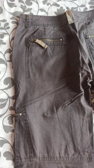 Pantalones cargo de algodón