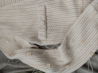 Chaqueta corta BY PAULA JUYENT beige Talla xs
