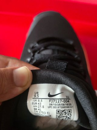 Nike Free Metcon 6 Negro Naranja
