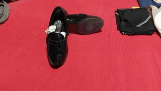 Zapatos mocasines negros