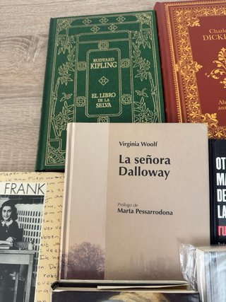 10 libros clasicos y narrativa contemporánea lote