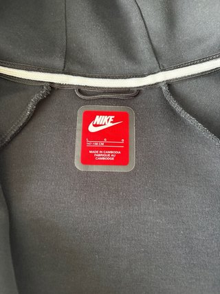 Sudadera Nike Negra y Gris