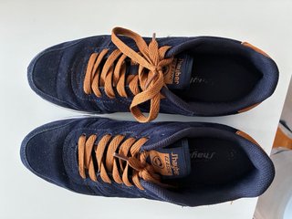 Zapatillas J Hayber Azul y Marrón