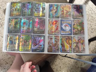 Álbum de cartas Pokémon