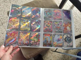 Álbum de cartas Pokémon
