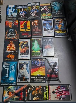 Películas de Terror en VHS
