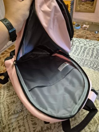 Mochila Fila Rosa y Negra