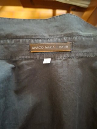Camicia uomo nera manica corta