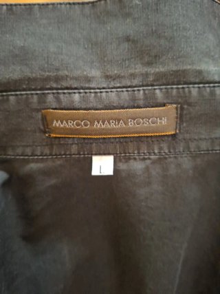 Camicia uomo nera manica corta