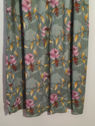 Vestido largo floral vintage – Emery Rose, talla L