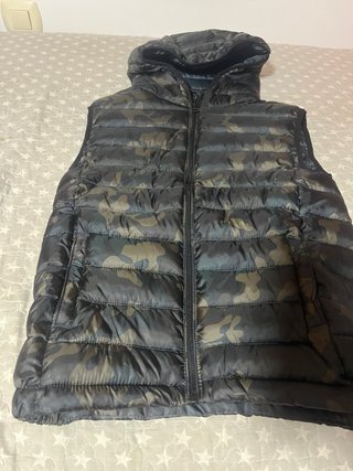 Chaleco acolchado camuflaje Mango