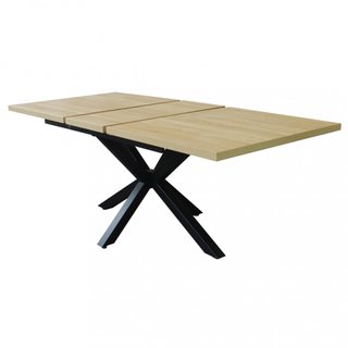 Tavolo Pranzo Allungabile 160/200cm Marrone Chiaro