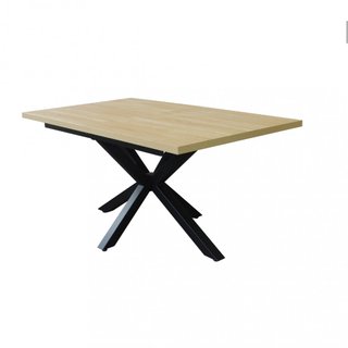 Tavolo Pranzo Allungabile 160/200cm Marrone Chiaro