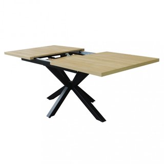 Tavolo Pranzo Allungabile 160/200cm Marrone Chiaro
