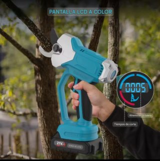 Tijeras Podar Eléctricas Maletín (2 Baterías)