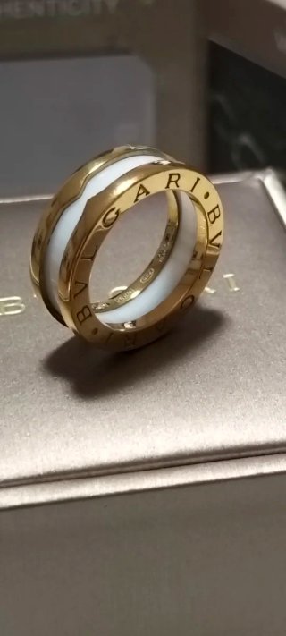 Anillo Bvlgari Oro Blanco