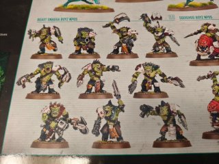 10x Orkos trinkabeztiaz Warhammer Matriz