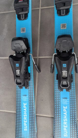 Esquís Head Supershape JRS 120 + Fijaciones 7.5 GW