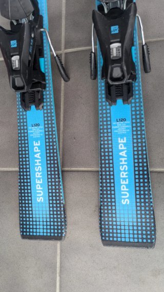 Esquís Head Supershape JRS 120 + Fijaciones 7.5 GW