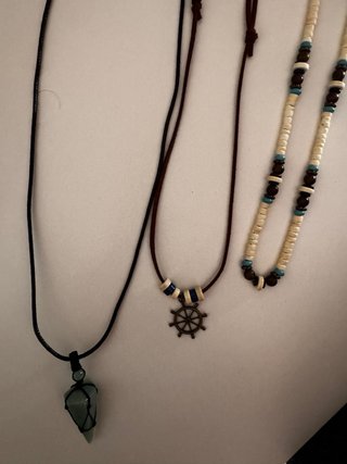 Lote 3 collares boho náuticos