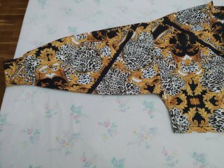 Camiseta Bershka Estampada Talla S
