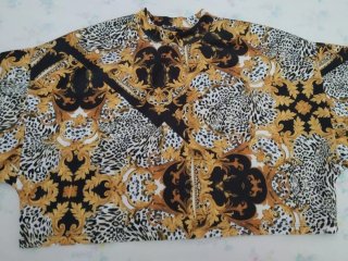 Camiseta Bershka Estampada Talla S