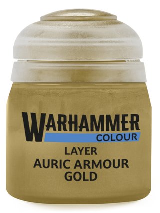 Auric Armour Gold 'Metallic' layer 12ml Warhammer