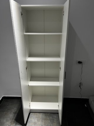 Armario blanco 2 puertas
