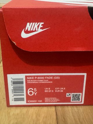 Nike P-6000 Fade Talla 39 Nuevas