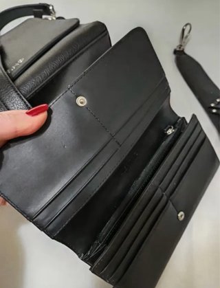 Bolso Valentino Negro con Cartera