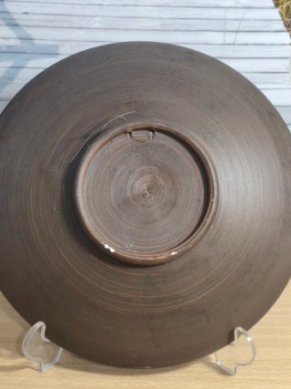 Plato de cerámica decorativo Cuenca