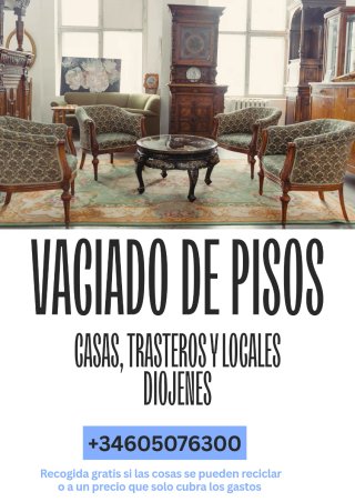 Vaciado de casas