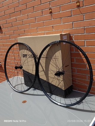 Llantas 29" DT SWISS XR 1700 Spline 25 Boost XD.