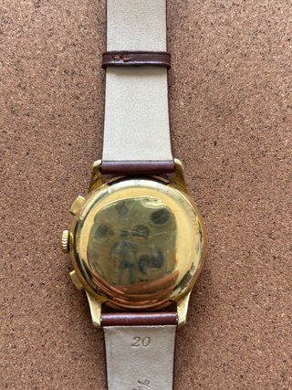 Longines Flyback 30CH ref. 5967 Cronógrafo Oro