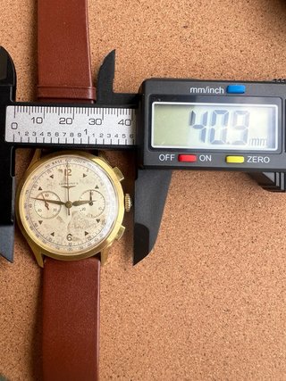 Longines Flyback 30CH ref. 5967 Cronógrafo Oro 18k