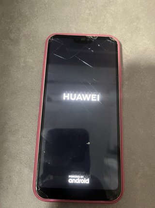 Huawei P20 Lite Negro + Funda Rosa