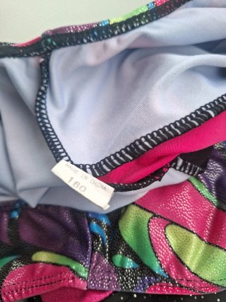 Mallot patinaje baile multicolor talla160.