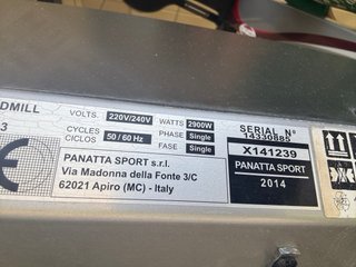 Cinta de correr profesional