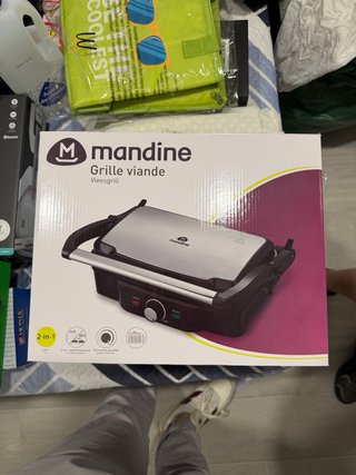 Sandwichera Eléctrica Parrilla