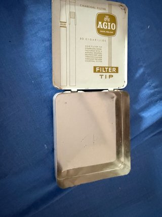 Caja Metálica Cigarillos AGIO Duizel Holland