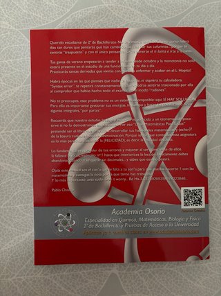 Libro “UNAS MATEMATICAS PARA TODOS”