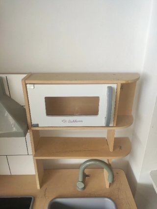 Cocina infantil de madera