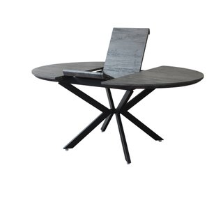 Tavolo da Pranzo Rotondo Allungabile 120/160x120cm