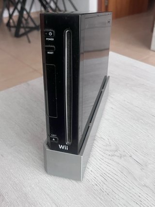 Consola Nintendo Wii Negra