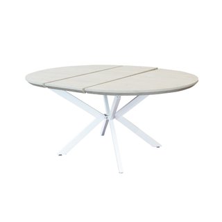 Tavolo da Pranzo Rotondo Allungabile 120/160x120cm