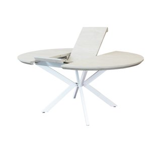 Tavolo da Pranzo Rotondo Allungabile 120/160x120cm