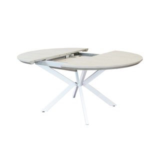 Tavolo da Pranzo Rotondo Allungabile 120/160x120cm