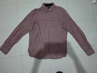 Camisa de hombre rosa